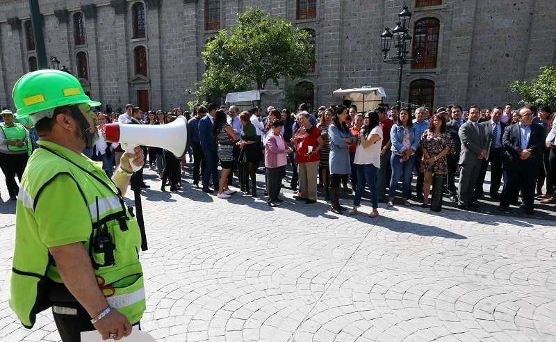PJEJ impulsa sensibilización y conciencia en cultura de prevención sísmica