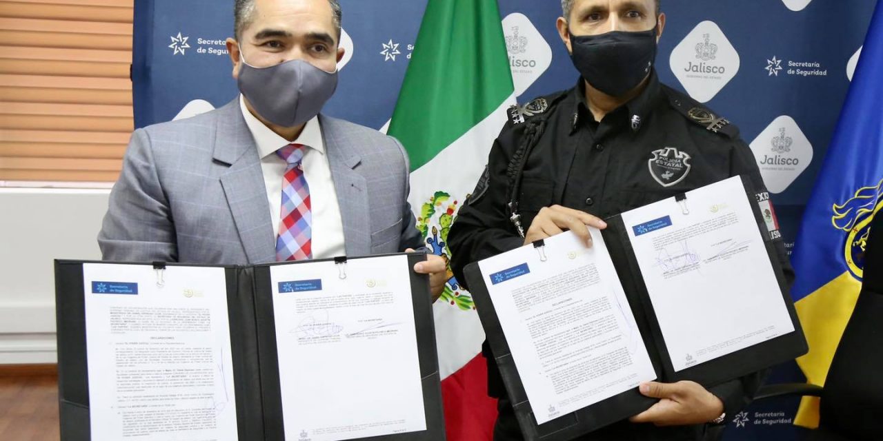 Convenio con la Secretaría de Seguridad Jalisco