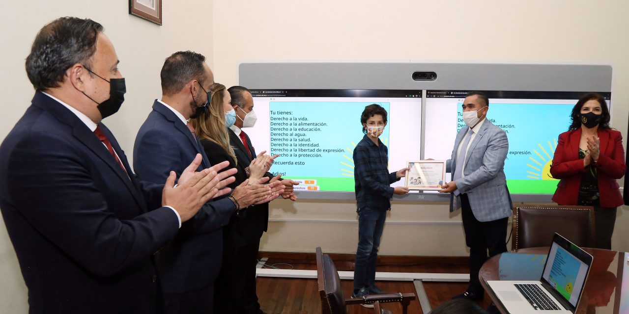 Presentan página en el STJ dirigida a las niñas, niños y adolescentes