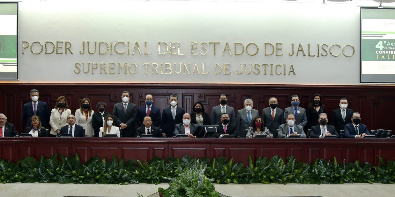 Tribunales del país se congregan en el STJEJ