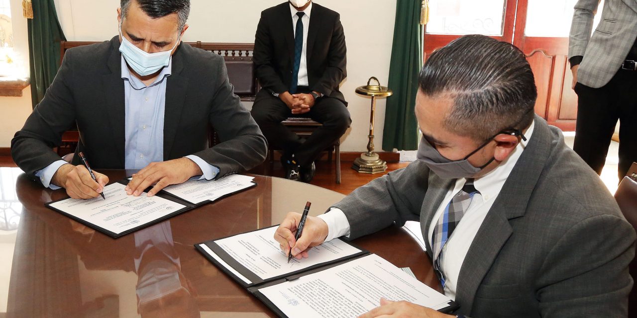 Firma de Convenio con la Dirección de Profesiones del Estado de Jalisco