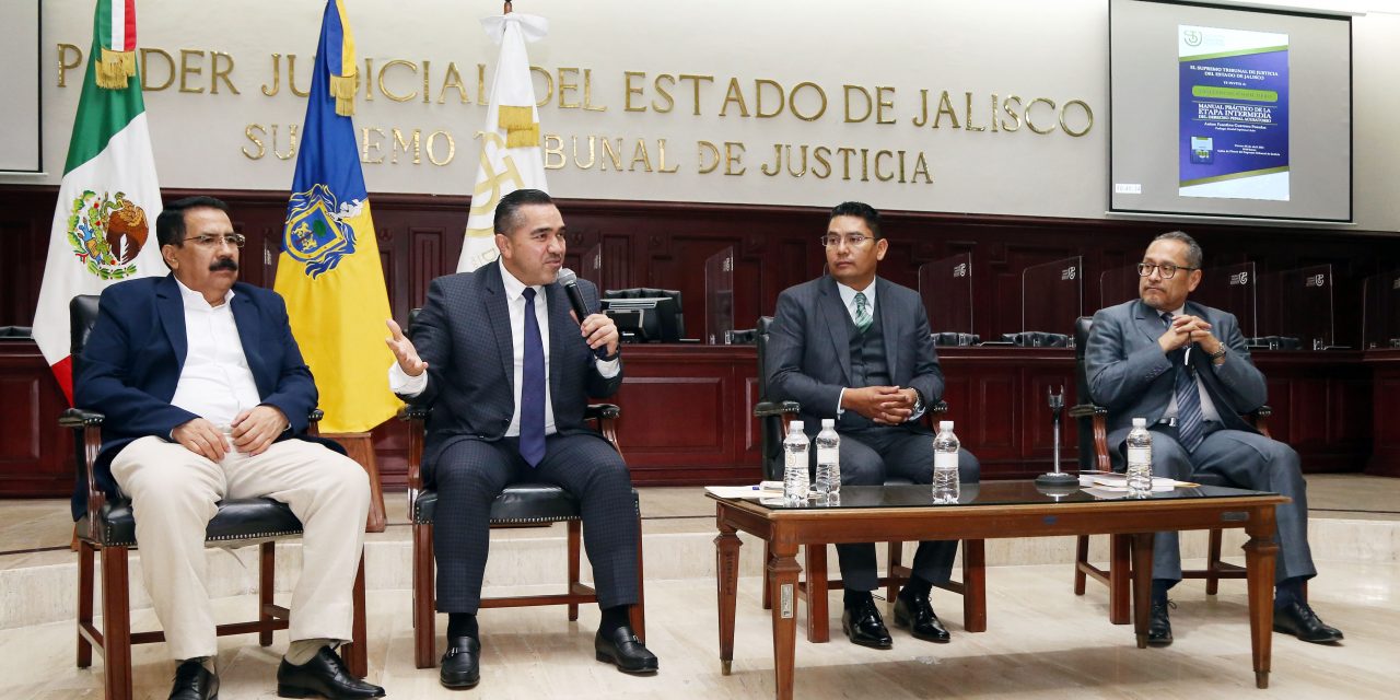 PRESENTAN MANUAL PRÁCTICO DE LA ETAPA INTERMEDIA PENAL