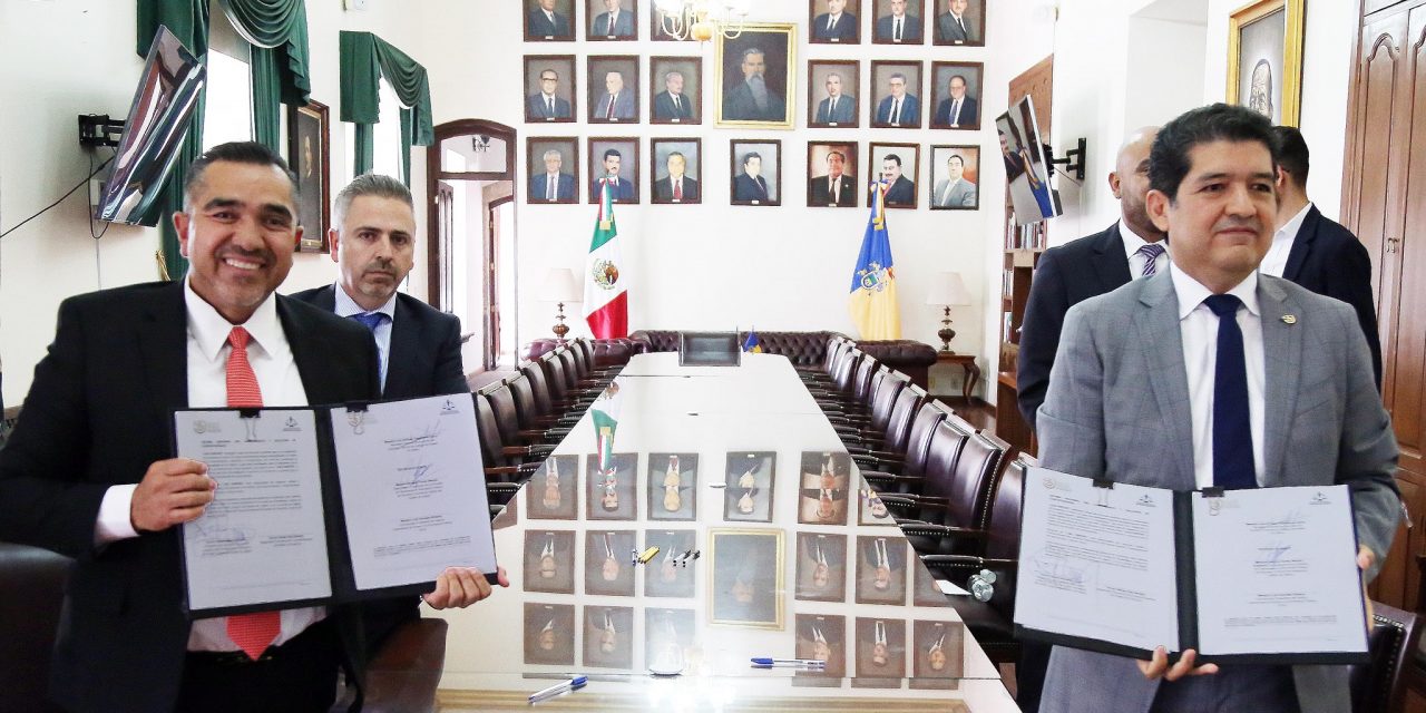 FIRMA DE CONVENIO ELIDA CON TRIBUNAL ELECTORAL DE COAHUILA