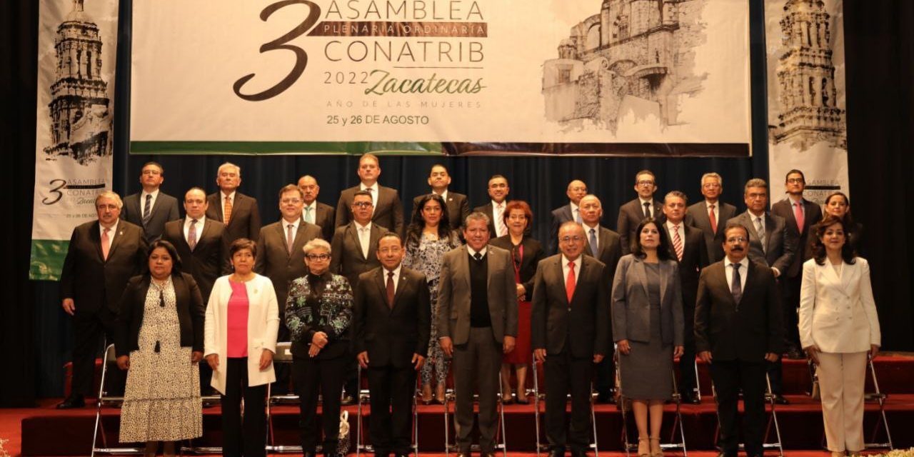 ASISTE PRESIDENTE A 3RA ASAMBLEA DE CONATRIB