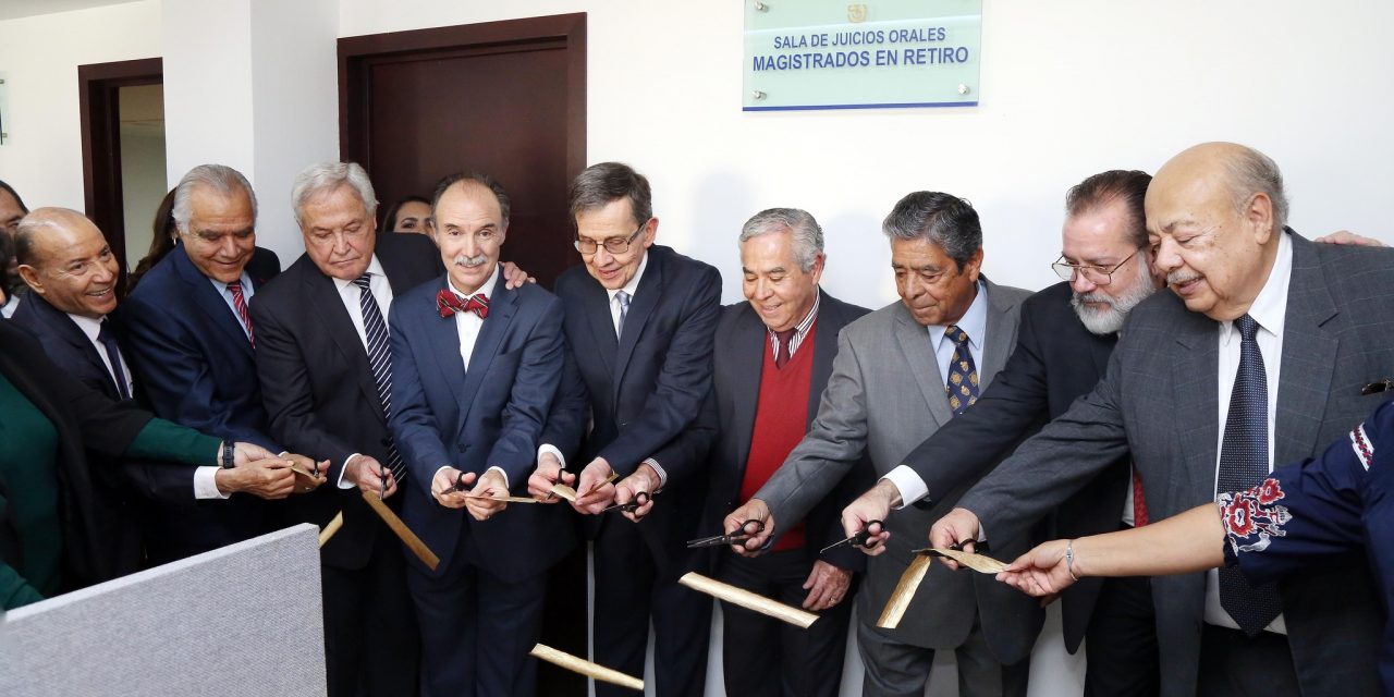 STJEJ RINDE HOMENAJE A MAGISTRADOS EN RETIRO