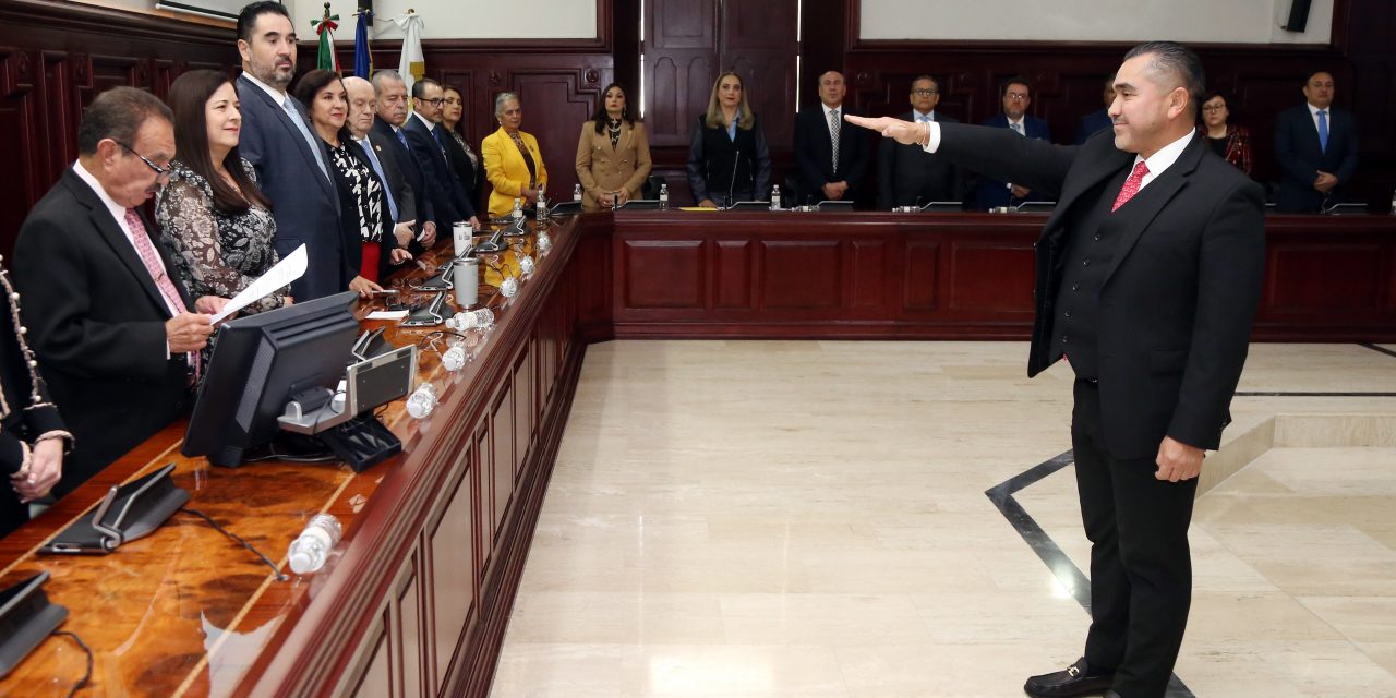 REELIGEN A ESPINOSA LICÓN COMO PRESIDENTE DEL STJEJ