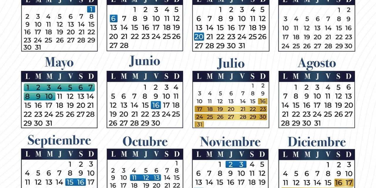 CALENDARIO OFICIAL STJEJ 2023