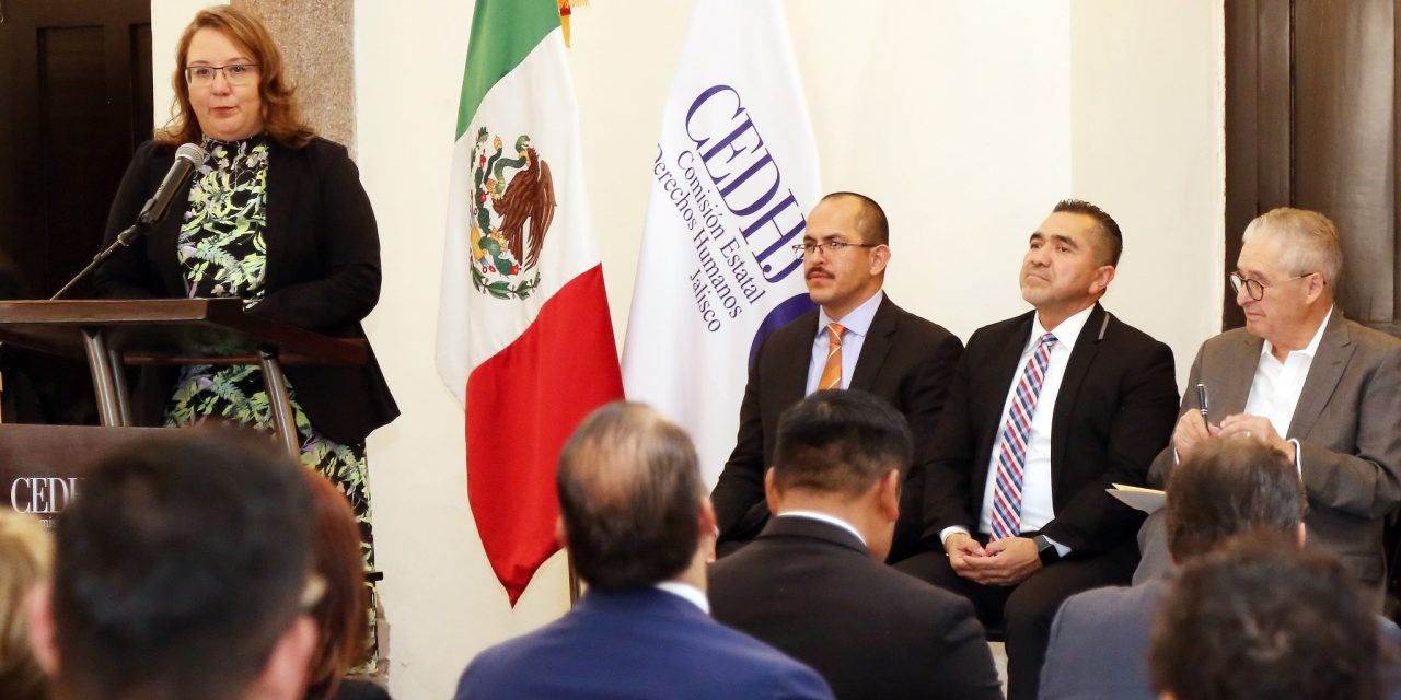 ASISTE PRESIDENTE A INFORME DE TITULAR CEDHJ