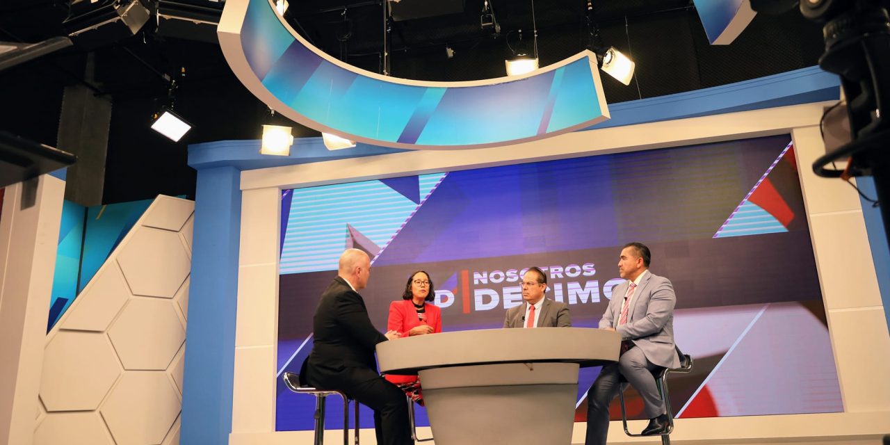 PARTICIPA PRESIDENTE EN PROGRAMA TELEVISIVO