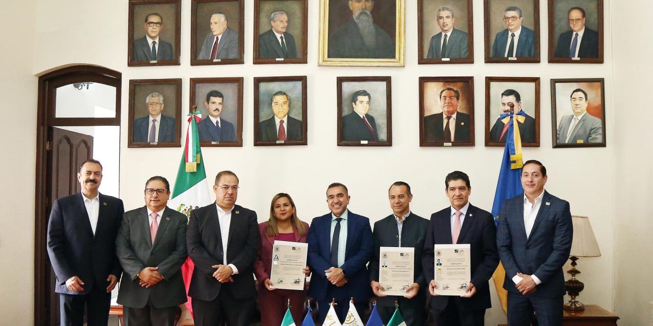 RENUEVAN MAGISTRADOS CERTIFICACIÓN MASC