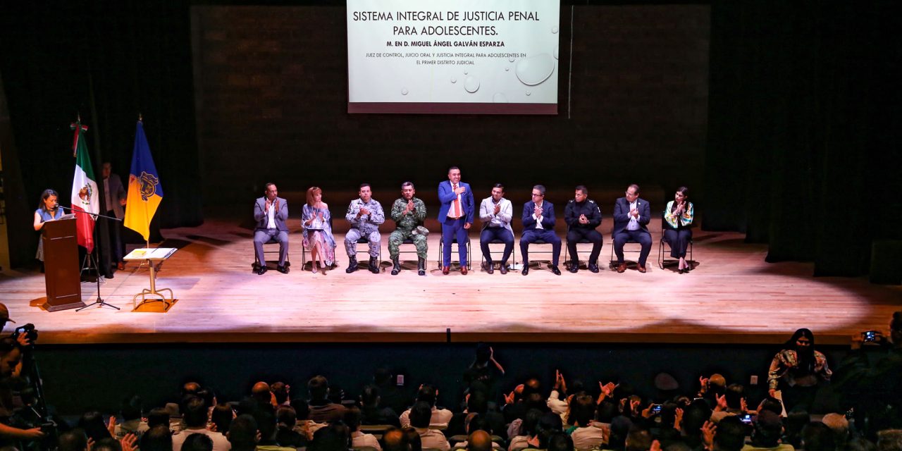 INAUGURAN PROGRAMA DE JUSTICIA PENAL PARA ADOLESCENTES