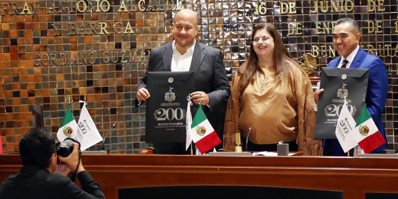CONMEMORAN 200 AÑOS DEL CONGRESO DE JALISCO