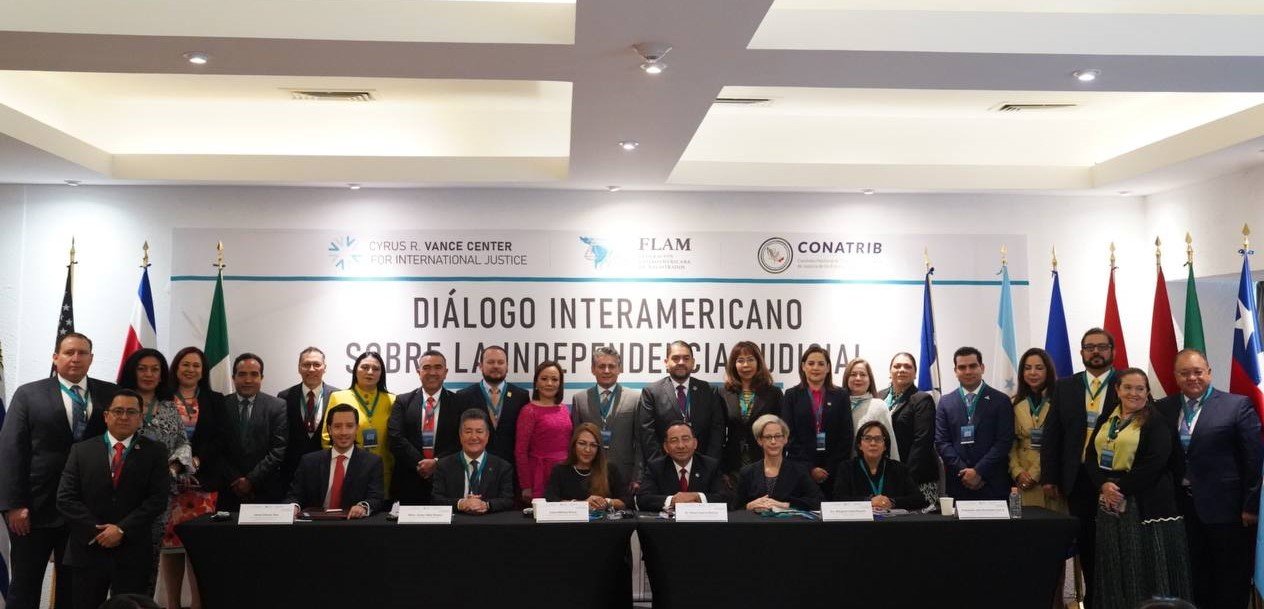 PRESIDENTE PARTICIPA EN DIÁLOGO INTERAMERICANO POR LA INDEPENDENCIA JUDICIAL