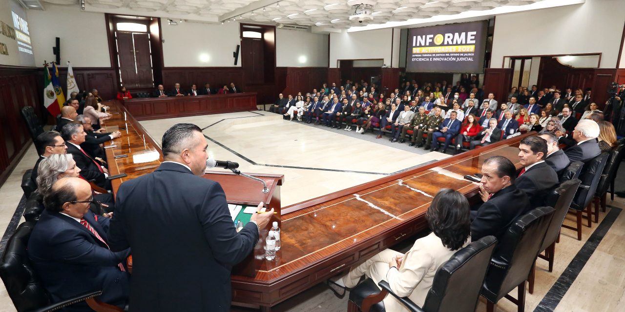 PRESIDENTE DANIEL ESPINOSA LICÓN PRESENTA INFORME DE ACTIVIDADES 2023