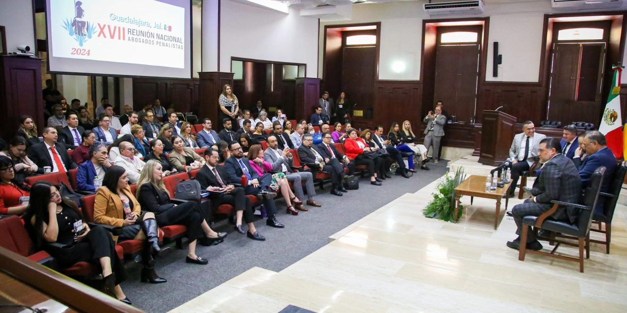 CONTINÚAN TRABAJOS DE LA XVII REUNIÓN NACIONAL DE ABOGADOS PENALISTAS EN EL STJ