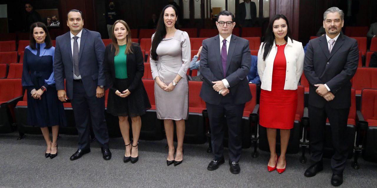 RECIBEN BIENVENIDA MAGISTRADAS Y MAGISTRADOS