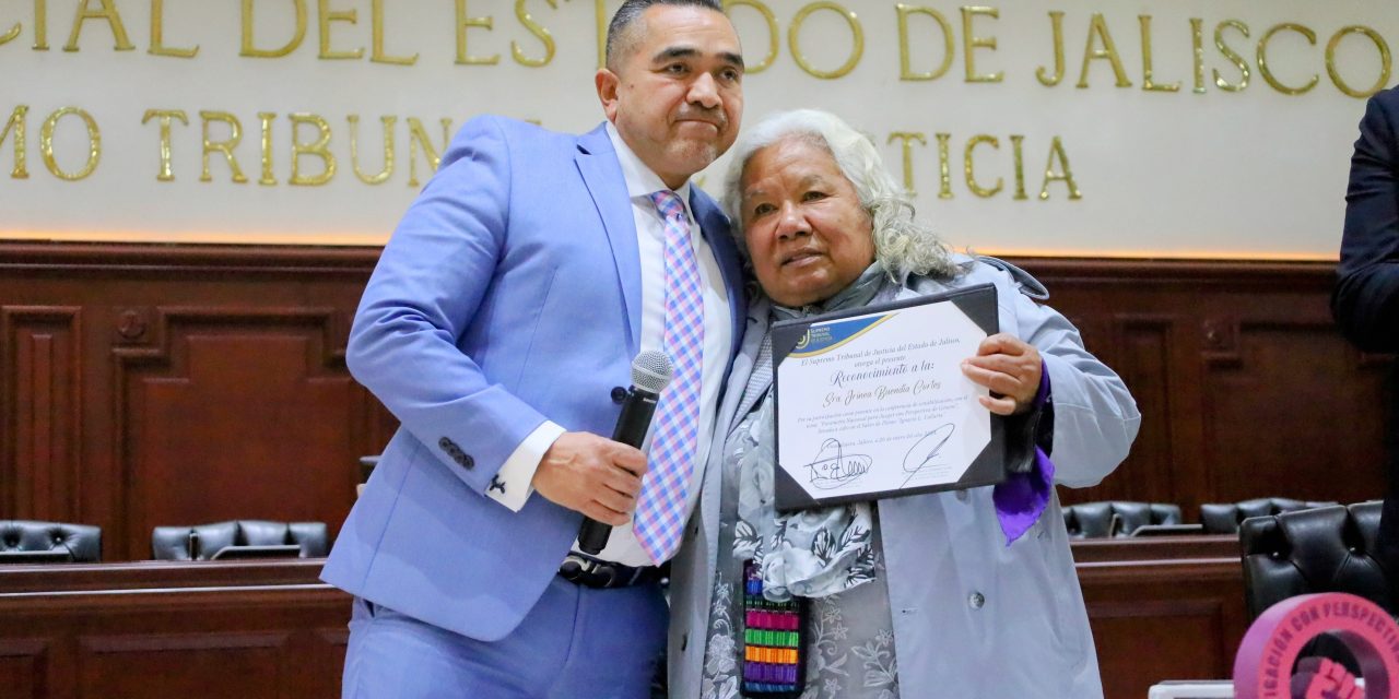 VISITA DE LA ACTIVISTA IRINEA BUENDÍA AL STJ