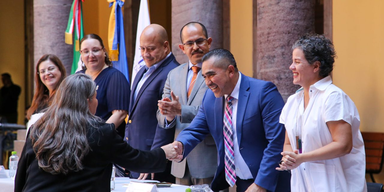 PARTICIPA PRESIDENTE EN INFORME DE CEDHJ
