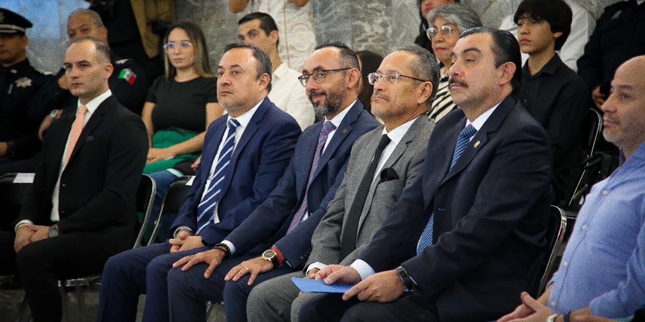 MAGISTRADOS ASISTEN A INFORME DEL CONSEJO CIUDADANO DE SEGURIDAD