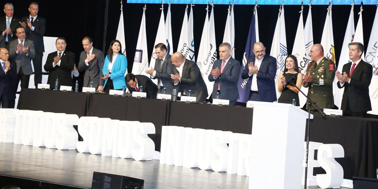 STJ, PRESENTE EN TOMA DE PROTESTA DE INDUSTRIALES JALISCO