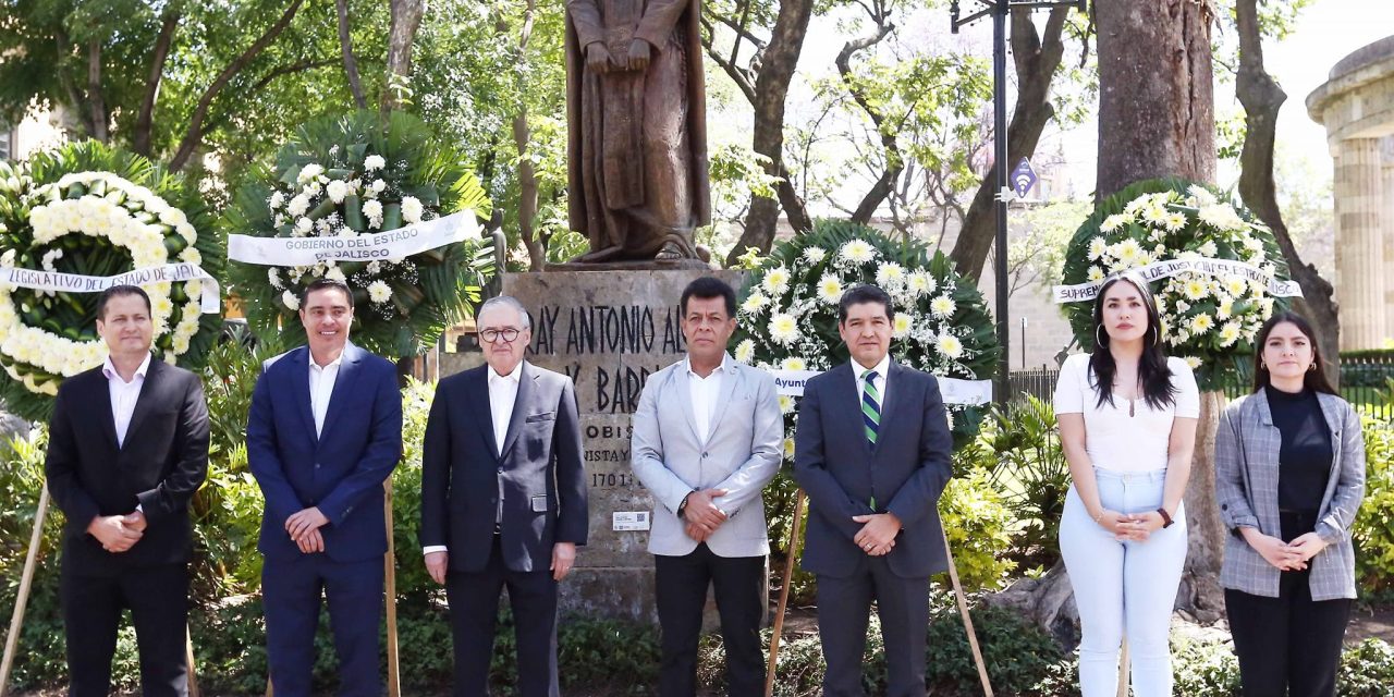 STJ, PRESENTE EN CONMEMORACIÓN A FRAY ANTONIO ALCALDE