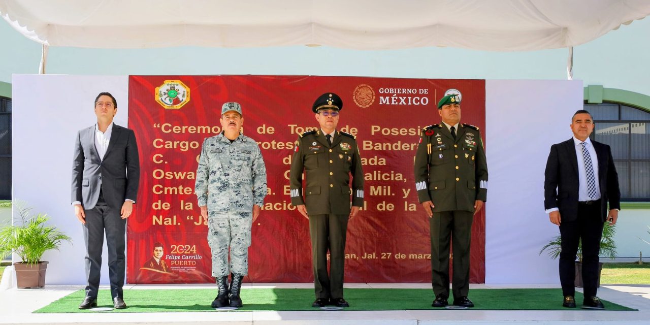 PRESIDENTE ASISTE A PROTESTA DE MANDO DE GUARDIA NACIONAL