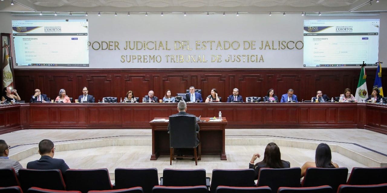 PLENO APRUEBA FUNCIONAMIENTO DE EXHORTOS EN LÍNEA