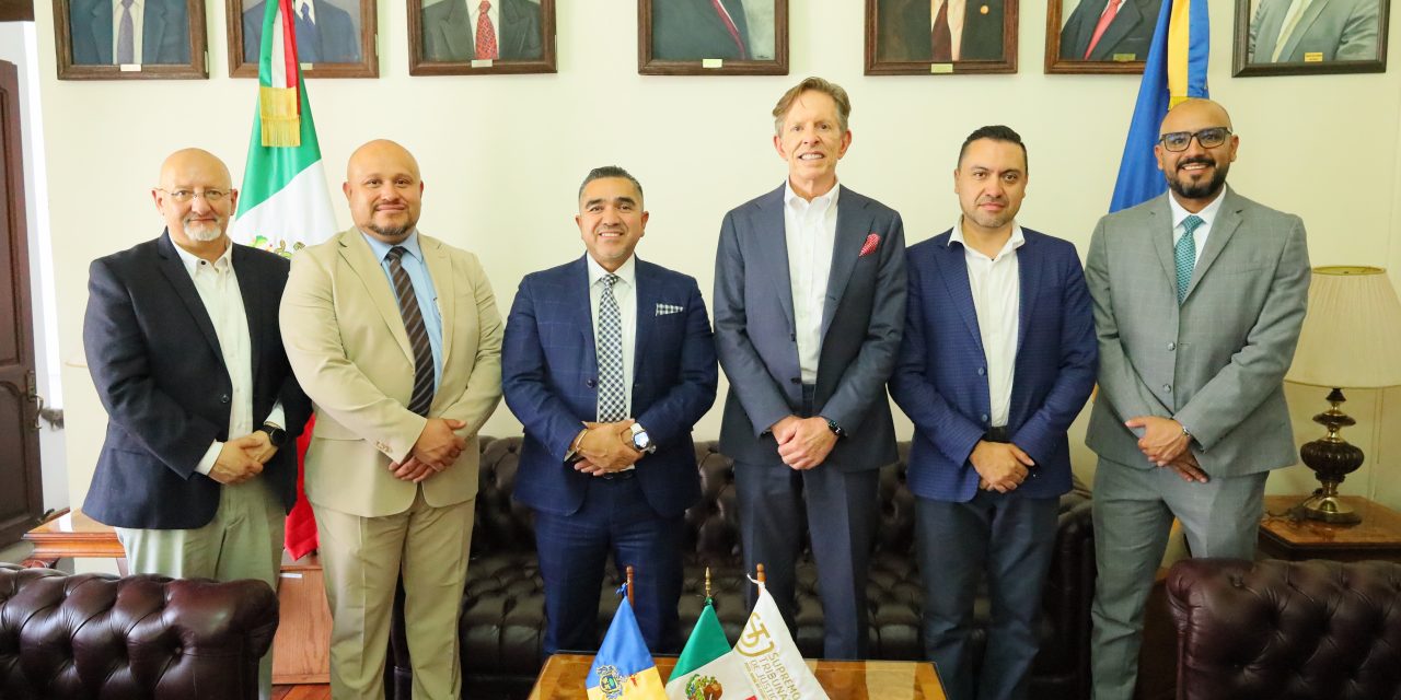 EXPONE PRESIDENTE AVANCES EN PROYECTOS CON EMBAJADA DE EU