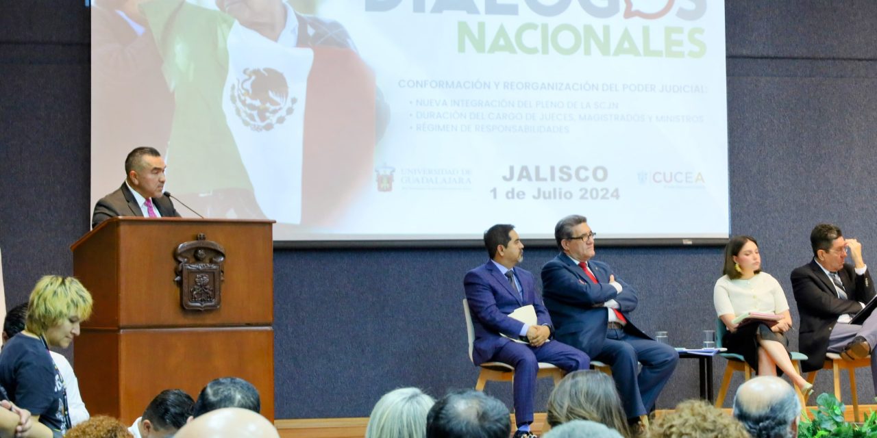 PARTICIPA PODER JUDICIAL EN DIÁLOGOS NACIONALES SOBRE REFORMA CONSTITUCIONAL