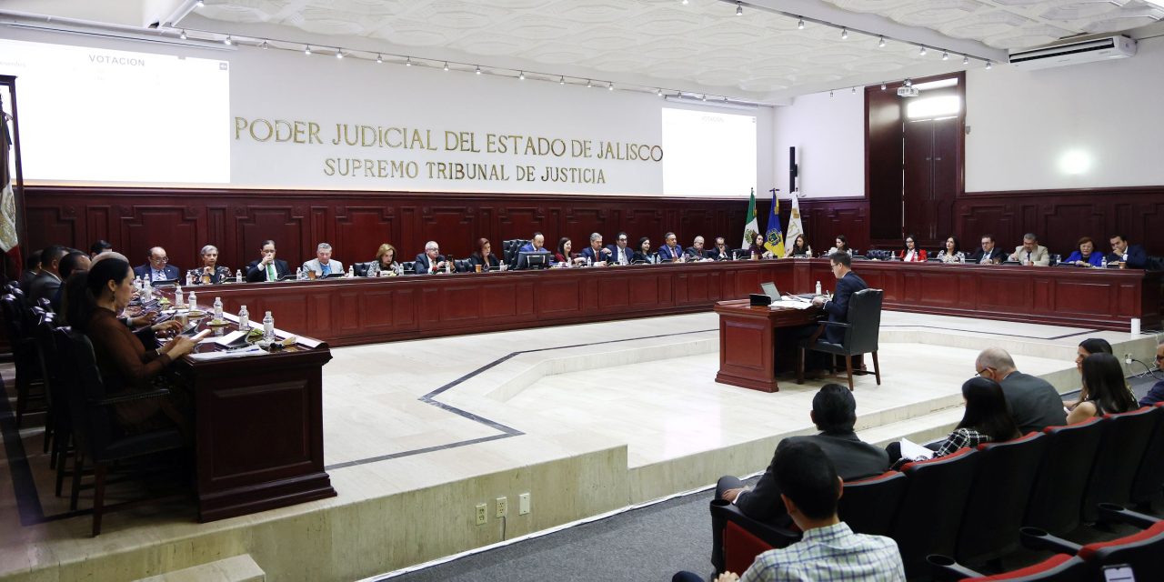 Nuevo Horario del Pleno STJ