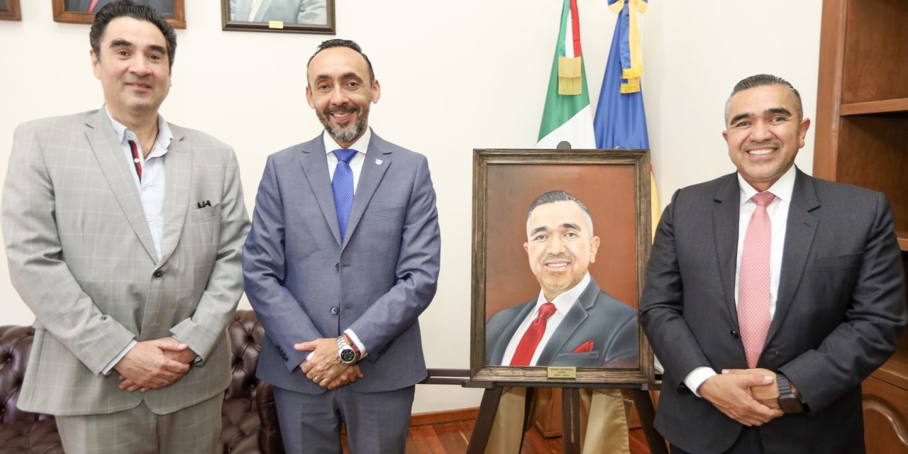 Develan retrato de ex Presidente del STJ