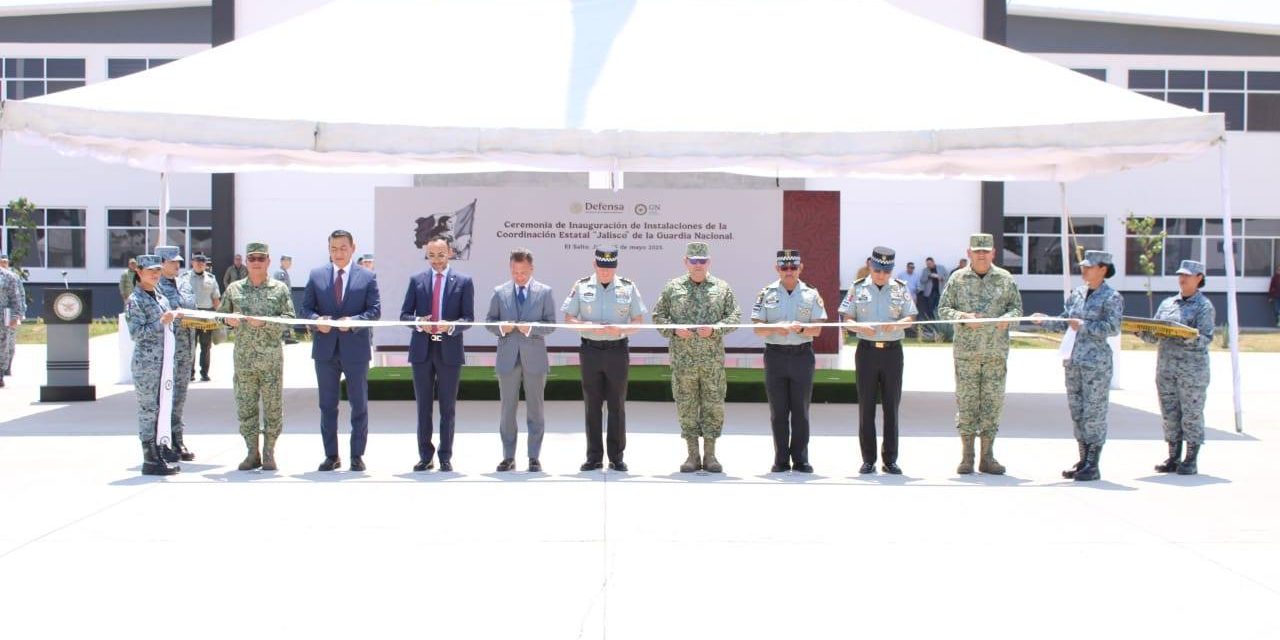 Inauguración de las nuevas instalaciones de la Coordinación Estatal de la Guardia Nacional