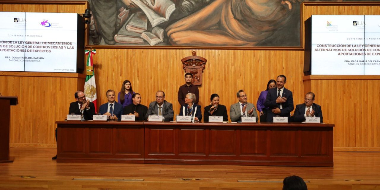 Destacan importancia de la mediación en encuentro jurídico