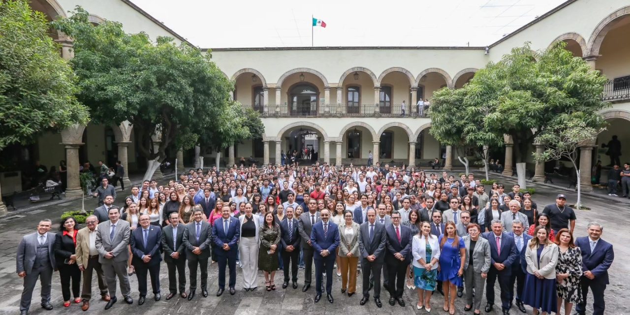 Estudiantes de Derecho recorren el Palacio de Justicia de Jalisco