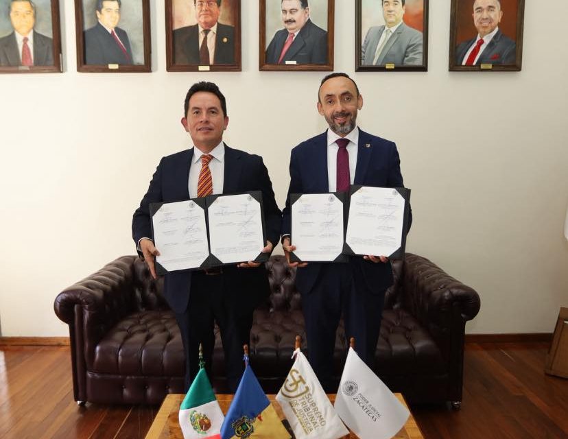 Firma de Convenio entre Jalisco y Zacatecas