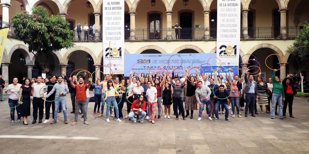 Code Jalisco lleva Pausas Activas al Supremo Tribunal