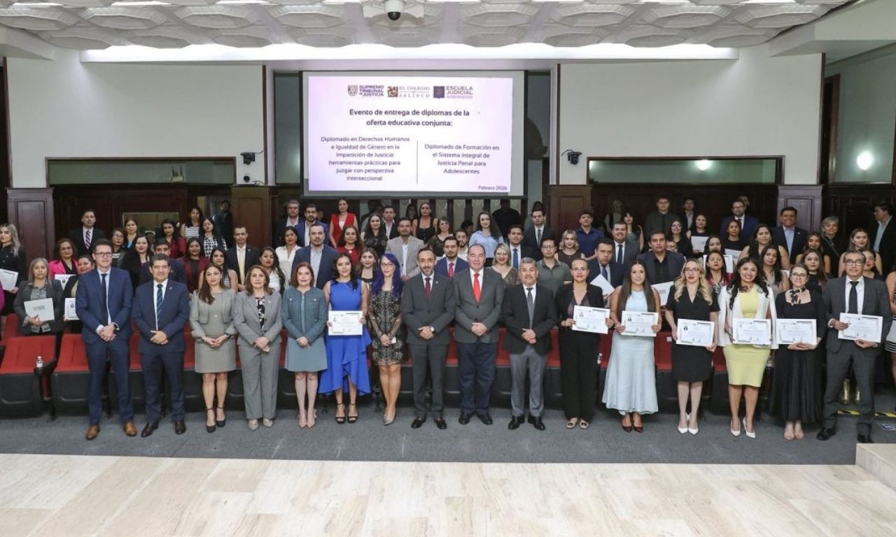 ENTREGA DE CONSTANCIAS DE DERECHOS HUMANOS E IGUALDAD DE GÉNERO EN LA IMPARTICIÓN DE JUSTICIA